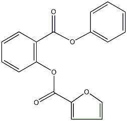 2-(phenoxycarbonyl)phenyl 2-furoate 구조식 이미지