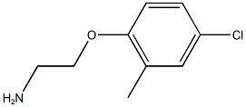 2-(4-chloro-2-methylphenoxy)ethylamine Structure