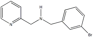 N-(3-bromobenzyl)-N-(2-pyridinylmethyl)amine 구조식 이미지