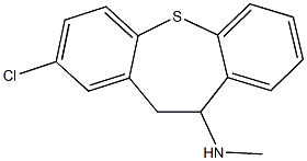 N-(2-chloro-10,11-dihydrodibenzo[b,f]thiepin-10-yl)-N-methylamine 구조식 이미지