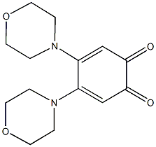 4,5-di(4-morpholinyl)benzo-1,2-quinone Structure