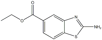 ethyl 2-amino-1,3-benzothiazole-5-carboxylate Structure