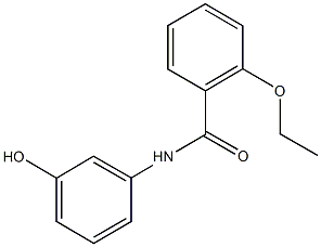 2-ethoxy-N-(3-hydroxyphenyl)benzamide 구조식 이미지