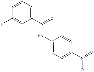 3-fluoro-N-{4-nitrophenyl}benzamide 구조식 이미지