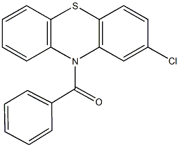 10-benzoyl-2-chloro-10H-phenothiazine Structure