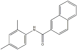 N-(2,4-dimethylphenyl)-2-naphthamide Structure