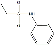 N-phenylethanesulfonamide Structure