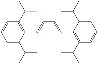 N-(2,6-diisopropylphenyl)-N-{2-[(2,6-diisopropylphenyl)imino]ethylidene}amine 구조식 이미지