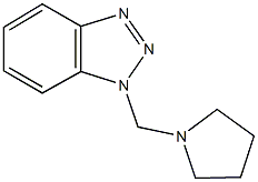 1-(1-pyrrolidinylmethyl)-1H-1,2,3-benzotriazole Structure