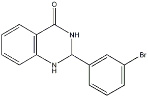 2-(3-bromophenyl)-2,3-dihydro-4(1H)-quinazolinone 구조식 이미지