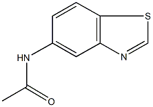 N-(1,3-benzothiazol-5-yl)acetamide 구조식 이미지