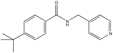 4-tert-butyl-N-(4-pyridinylmethyl)benzamide Structure