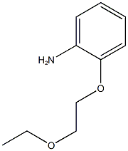 2-(2-ethoxyethoxy)phenylamine 구조식 이미지