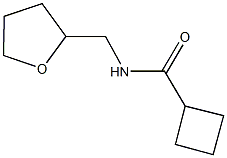 N-(tetrahydrofuran-2-ylmethyl)cyclobutanecarboxamide 구조식 이미지