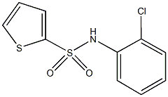 N-(2-chlorophenyl)-2-thiophenesulfonamide Structure
