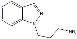 3-(1H-indazol-1-yl)propylamine 구조식 이미지