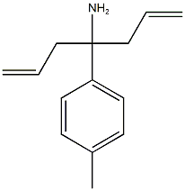 1-allyl-1-(4-methylphenyl)-3-butenylamine 구조식 이미지