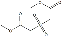 methyl [(2-methoxy-2-oxoethyl)sulfonyl]acetate Structure