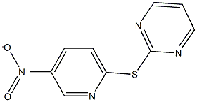 2-({5-nitro-2-pyridinyl}sulfanyl)pyrimidine 구조식 이미지