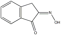 1H-indene-1,2(3H)-dione 2-oxime 구조식 이미지