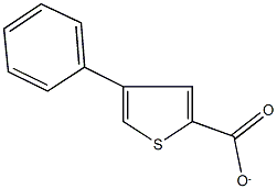 4-phenyl-2-thiophenecarboxylate 구조식 이미지