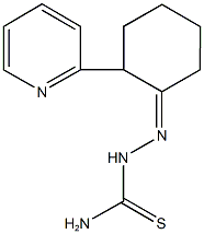 2-pyridin-2-ylcyclohexanone thiosemicarbazone 구조식 이미지