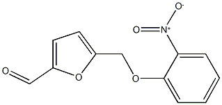 5-({2-nitrophenoxy}methyl)-2-furaldehyde 구조식 이미지