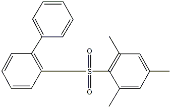 [1,1'-biphenyl]-2-yl mesityl sulfone Structure