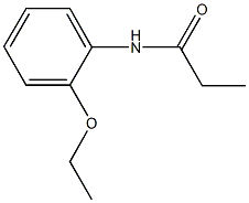 N-(2-ethoxyphenyl)propanamide 구조식 이미지