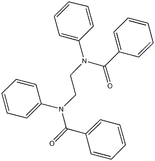 N-[2-(benzoylanilino)ethyl]-N-phenylbenzamide Structure