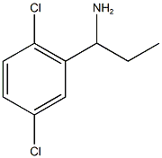 1-(2,5-dichlorophenyl)propylamine 구조식 이미지