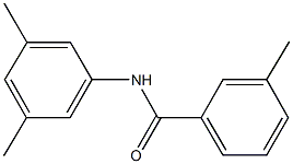 N-(3,5-dimethylphenyl)-3-methylbenzamide Structure