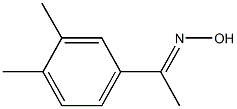 1-(3,4-dimethylphenyl)ethanone oxime 구조식 이미지