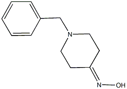 1-benzyl-4-piperidinone oxime 구조식 이미지