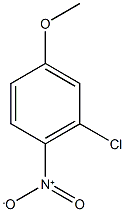 2-chloro-4-methoxy-1-nitrobenzene 구조식 이미지
