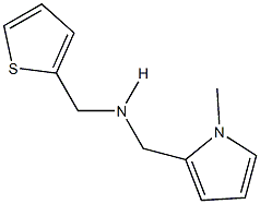 N-[(1-methyl-1H-pyrrol-2-yl)methyl]-N-(2-thienylmethyl)amine Structure