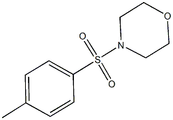 4-[(4-methylphenyl)sulfonyl]morpholine Structure