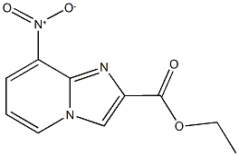 ethyl 8-nitroimidazo[1,2-a]pyridine-2-carboxylate 구조식 이미지