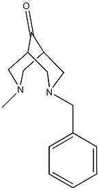 3-benzyl-7-methyl-3,7-diazabicyclo[3.3.1]nonan-9-one 구조식 이미지