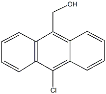 (10-chloro-9-anthryl)methanol Structure