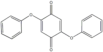 2,5-diphenoxybenzo-1,4-quinone 구조식 이미지