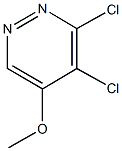 5,6-dichloro-4-pyridazinyl methyl ether Structure