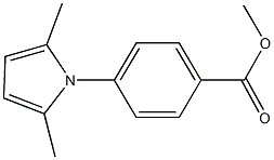 methyl 4-(2,5-dimethyl-1H-pyrrol-1-yl)benzoate Structure