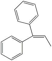 (1-phenyl-1-propenyl)benzene 구조식 이미지