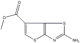 methyl 2-aminothieno[2,3-d][1,3]thiazole-6-carboxylate 구조식 이미지