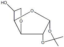 2,2-dimethylhexahydrofuro[2',3':4,5]furo[2,3-d][1,3]dioxol-6-ol Structure