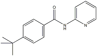 4-tert-butyl-N-(2-pyridinyl)benzamide 구조식 이미지