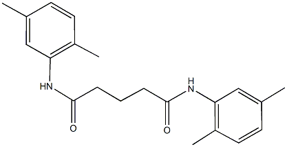 N~1~,N~5~-bis(2,5-dimethylphenyl)pentanediamide 구조식 이미지