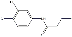 N-(3,4-dichlorophenyl)butanamide 구조식 이미지