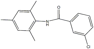 3-chloro-N-mesitylbenzamide Structure